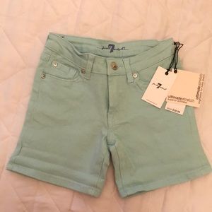 7 for all mankind girls shorts